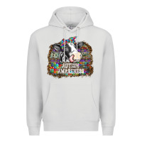 Dove Grey autism awareness2 Premium Hoodie - SublimationCraftShop