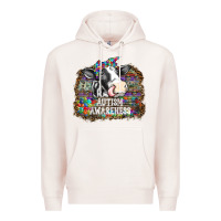 Pale Pink autism awareness2 Premium Hoodie - SublimationCraftShop
