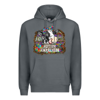 Rock autism awareness2 Premium Hoodie - SublimationCraftShop