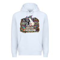 White autism awareness2 Premium Hoodie - SublimationCraftShop