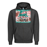 Charcoal Heather sassy just like my mama Zipper Hoodie - JahusDesignShop