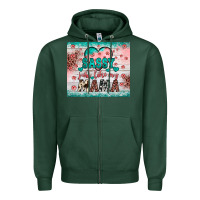 Sports Green sassy just like my mama Zipper Hoodie - JahusDesignShop