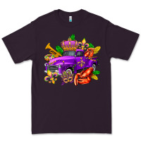 Plum mardi gras truck olivia Premium Tee - OliviaCreatesArt