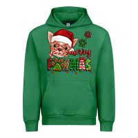Emerald merry pawmas christmas chihuahua Urban Hoodie - Jasminsmagicworld