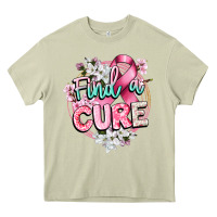 Mossy find a cure cancer awareness Heavy Core Tee - CowGirlArtShop