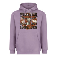 Lavender longhorn bullskull whatever lossos your longhorn Heavyweight Hoodie - JahusDesignShop