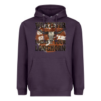 Plum longhorn bullskull whatever lossos your longhorn Heavyweight Hoodie - JahusDesignShop