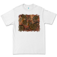 White glitter leopard fall background Premium Tee - RanaPortraitStore