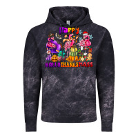 Cloud Black Happy Hallo Thanks Mas Vintage Hoodie - CowhideDigitalArt