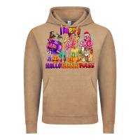Vintage Coffee Happy Hallo Thanks Mas Vintage Hoodie - CowhideDigitalArt