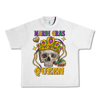 Lunar Rock skull mardi gras queen Urban Heavy Tee - FaDigitalArtStudio