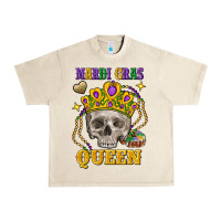 Sandshell skull mardi gras queen Urban Heavy Tee - FaDigitalArtStudio