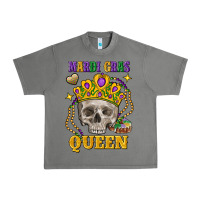 Tornado skull mardi gras queen Urban Heavy Tee - FaDigitalArtStudio