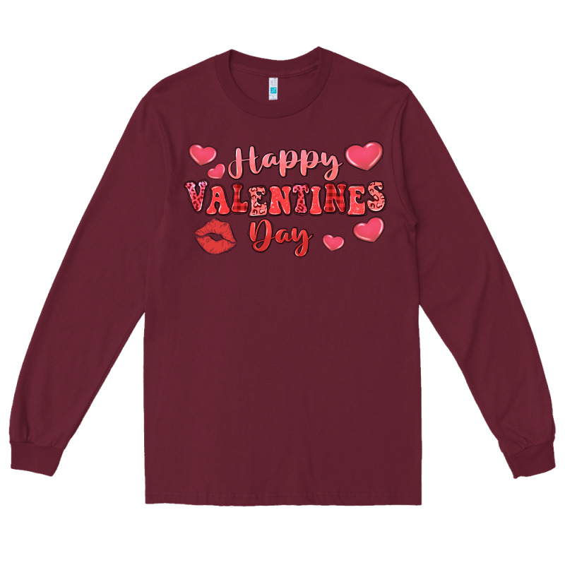 Happy Valentine's Day Long Sleeve Tee by LillyAllenDesigns | Teevron