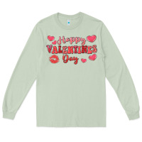 Matcha happy valentine's day Long Sleeve Tee - LillyAllenDesigns