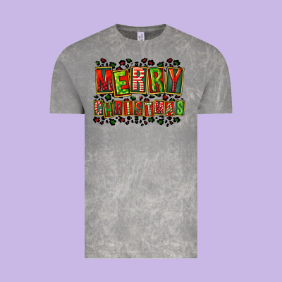 Merry Christmas Vintage Tee Designed By Fadigitalartstudio