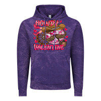 Cloud Purple Howdy Valentine Vintage Hoodie - CowhideDigitalArt