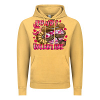 Vintage Mustard Howdy Valentine Vintage Hoodie - CowhideDigitalArt
