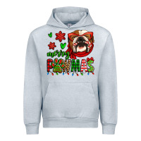 Merry Pawmas Christmas Bulldog Urban Hoodie | Teevron