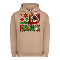 Pigment Burro merry pawmas christmas bulldog Urban Hoodie - Jasminsmagicworld