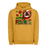 Pigment Peanut Butter merry pawmas christmas bulldog Urban Hoodie - Jasminsmagicworld