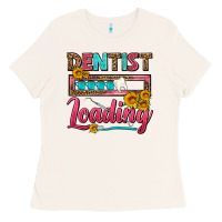 Bone Dentist Loading With Coffee Mug Ladies Tee - FaDigitalArtStudio
