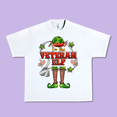 Im The Veteran Elf Urban Heavy Tee Designed By Fadigitalartstudio