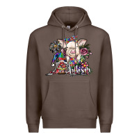 Coffee autism awareness3 Premium Hoodie - SublimationCraftShop