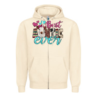Sandshell best auntie ever Zipper Hoodie - JahusDesignShop