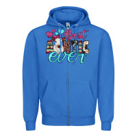 True Royal best auntie ever Zipper Hoodie - JahusDesignShop