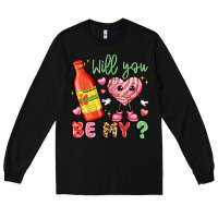 Black will you be my Long Sleeve Tee - LillyAllenDesigns