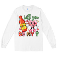 White will you be my Long Sleeve Tee - LillyAllenDesigns