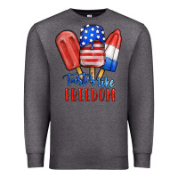 Charcoal Heather tastes like freedom Premium Sweatshirt - JahusDesignShop