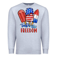 Heather Grey tastes like freedom Premium Sweatshirt - JahusDesignShop
