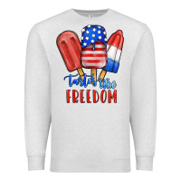 Oatmeal Heather tastes like freedom Premium Sweatshirt - JahusDesignShop