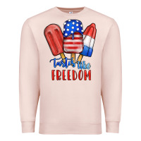 Pale Pink tastes like freedom Premium Sweatshirt - JahusDesignShop