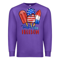 Purple tastes like freedom Premium Sweatshirt - JahusDesignShop