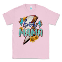 Bubblegum Pink Boy mama lightning bold mother's day Classic Tee - HowdyJamesFarm