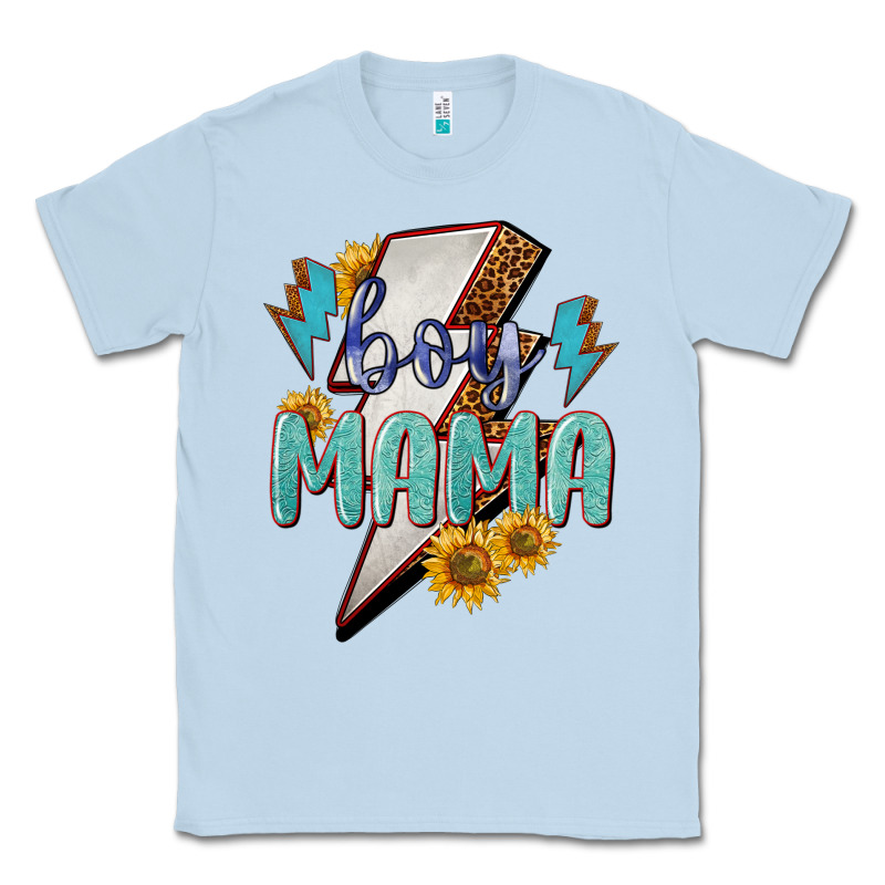Boy Mama Lightning Bold Mother's Day Classic Tee by HowdyJamesFarm | Teevron