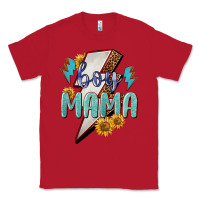 Red Boy mama lightning bold mother's day Classic Tee - HowdyJamesFarm