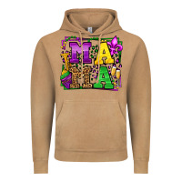 Vintage Camel Mardi Gras leopard frame mama Mother's Day Vintage Hoodie - LillyAllenDesigns