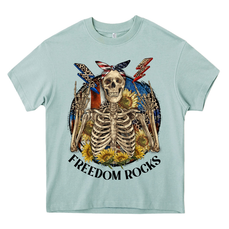 Freedom Rocks Heavy Core Tee by CowGirlArtShop | Teevron