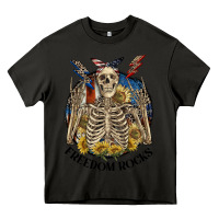 Asphalt freedom rocks Heavy Core Tee - CowGirlArtShop