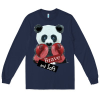 Navy The winner, Brave And Soft Long Sleeve Tee - Bettercallsaul