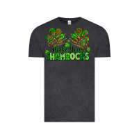 Vintage Black Shake Your Shamrocks Vintage Tee - FaDigitalArtStudio