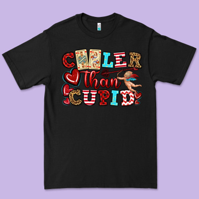 Cooler Than Cupid Premium Tee Designed By Oliviacreatesart