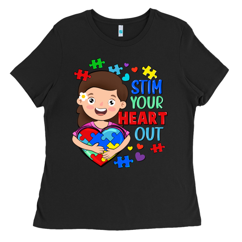 Stim Your Heart Out Ladies Tee by FaDigitalArtStudio | Teevron