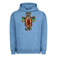Our Lady Of Guadalupe Cross Urban Hoodie | Teevron