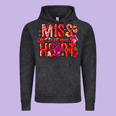 Mis Steal Your Heart Vintage Hoodie Designed By Cowhidedigitalart