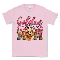 Bubblegum Pink golden retriever mom Classic Tee - Artiststas